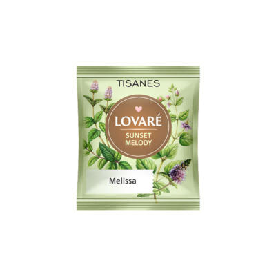 Vynikajúci bylinkový porciovaný čaj značky LOVARÉ, Sunset Melody 24 vrecúšok, 100% medovka.