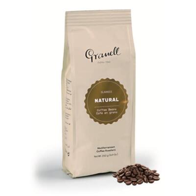 Granell Classic Natural 250g vynikajúca zrnková káva 100% robusta.