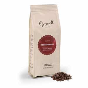 Granell Descafeinado 250g vynikajúca zrnková káva bez kofeínu odrody 100% Robusta