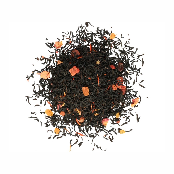 Elegantná dvojkombinácia sypaných čiernych čajov Basilur Strawberry & Ruhuna Black Ceylon Tea