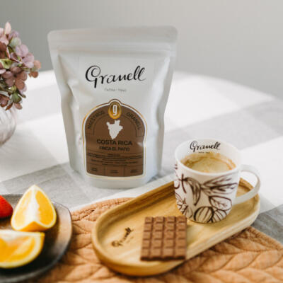 Výberová káva GRANELL Costa Rica Finca El Patio, 250g zrnková káva specialty coffee