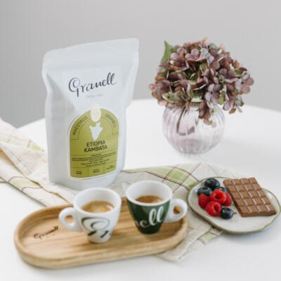 Výberová káva Granell Etiopia Kambata, 250g zrnková káva specialty coffee