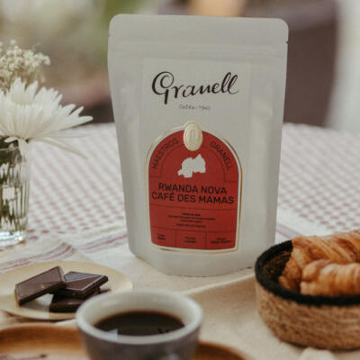 Výberová káva Granell Rwanda Nova Café des Mamas, 250g zrnková káva specialty coffee