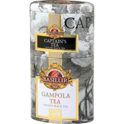 BASILUR 2v1 Captain's Tea & Gampola Tea, sypaný čaj 30+70g – Obrázok 5