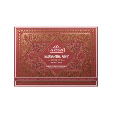 HYSON Seasonal Gift BLACK Tea Collection 112g (60 porcii, kolekcia čajov)