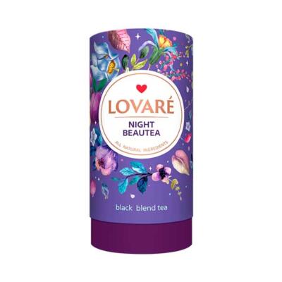 LOVARÉ Night Beautea, sypaný čierny čaj s príchuťou 80g