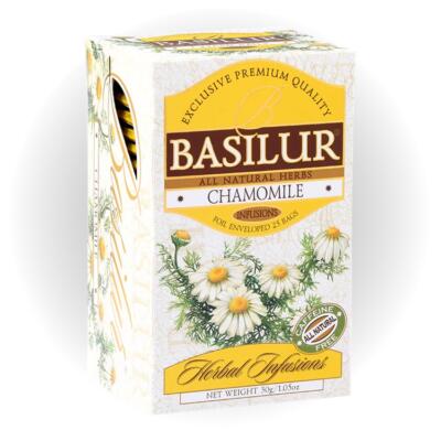 BASILUR Herbal Camomile, bylinkový čaj 30g (25x1,2g)