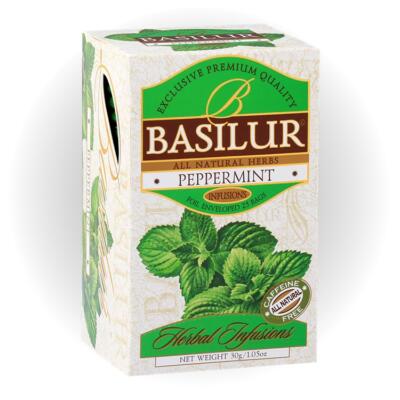 BASILUR Herbal Peppermint, bylinkový čaj 30g (25x1,2g)