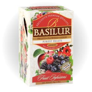 BASILUR Fruit Forest Fruit, ovocný čaj 45g (25x1,8g)
