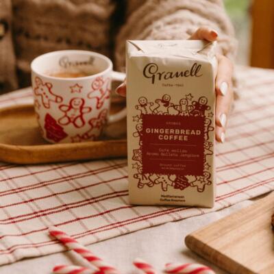 Granell Gingerbread Coffee mletá ochutená káva 250g s príchuťou vianočného perníka, 100% arabica