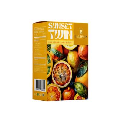 EALDWIN Sunset Twin, sypaný čierny čaj s príchuťou 100g