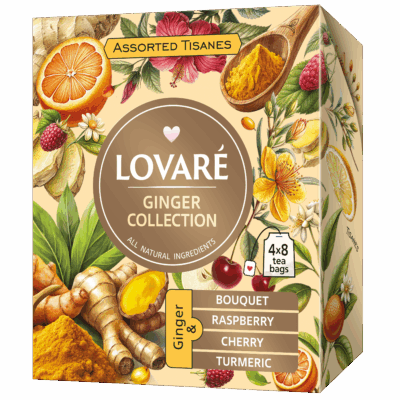 LOVARÉ Ginger collection 57,6g (32 porc.) – Obrázok 1