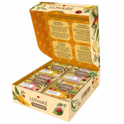 LOVARÉ Ginger collection 57,6g (32 porc.) – Obrázok 2