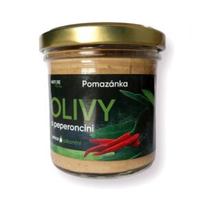 Nátierka OLIVY s peperoncini, zeleninová nátierka 140g