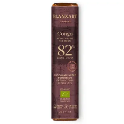 BLANXART Horká čokoláda CONGO 82%, 28g