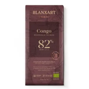 BLANXART Horká čokoláda CONGO 82%, 75g