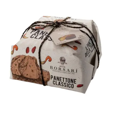 BORSARI Panettone s kandizovaným ovocím a hrozienkami 500g