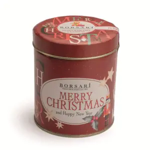 BORSARI Panettoncino s hrozienkami a kandizovaným ovocím “Merry Christmas” 100g