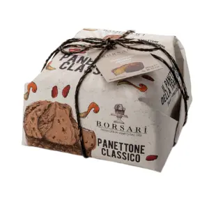 BORSARI Panettone s kandizovaným ovocím a hrozienkami 750g