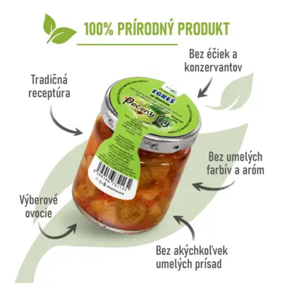Egreš a Rebarbora so škoricou – pečený čaj 65g – Obrázok 3