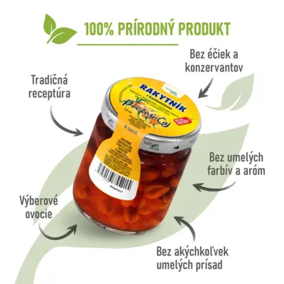 Rakytník s kardamómom – pečený čaj 65g – Obrázok 3