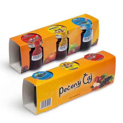Darčekové balenie TRIPPLE 3x60ml Pečený čaj - oranžové
