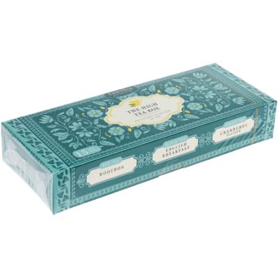 BECKY´S High Tea Box Green rooibos, čierny a zelený čaj, 15 porcií 23g