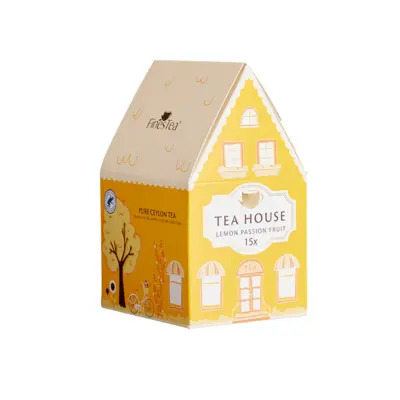 BECKY´S Tea House Lemon Passionfruit čierny čaj s príchuťou, YELLOW 15 porcií 22,5g