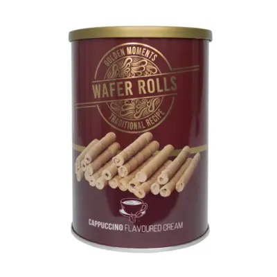 BECKY´S Wafer Rolls trubičky s cappuccino náplňou 400g