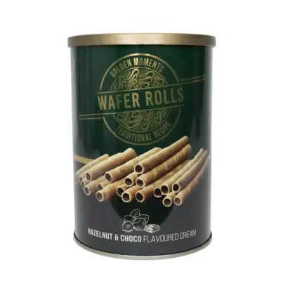 BECKY´S Wafer Rolls trubičky s orieškovou a čokoládovou náplňou 400g
