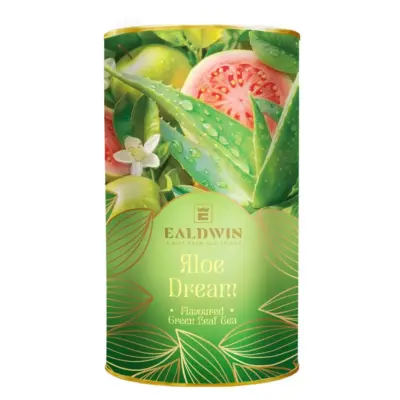 EALDWIN Aloe Dream, sypaný zelený čaj s príchuťou 100g
