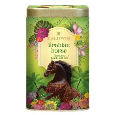 EALDWIN Arabian Horse, sypaný čierny čaj s príchuťou 100g